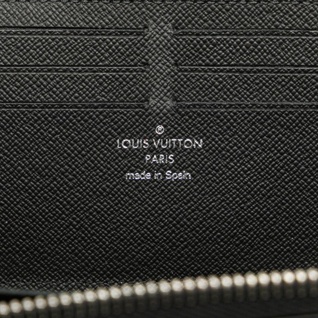 Louis Vuitton Monogram Macassar Black Brown Monogram Macassar Leather Coin Purse/Coin Case (Pre-Owned)