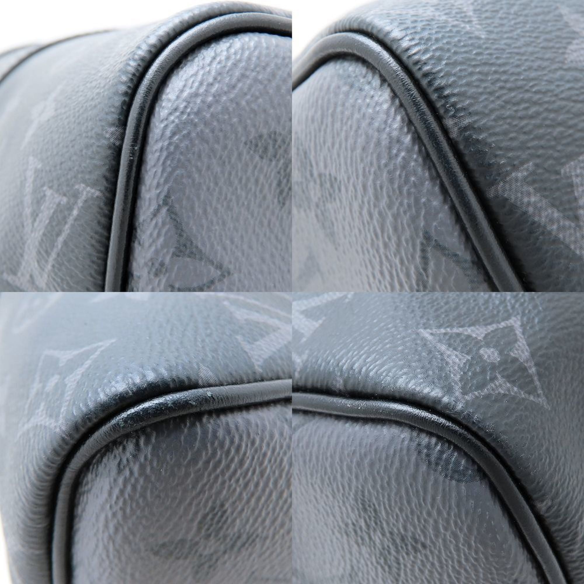 Louis Vuitton Black Monogram Eclipse Monogram Eclipse Boston Bag (Pre-Owned)