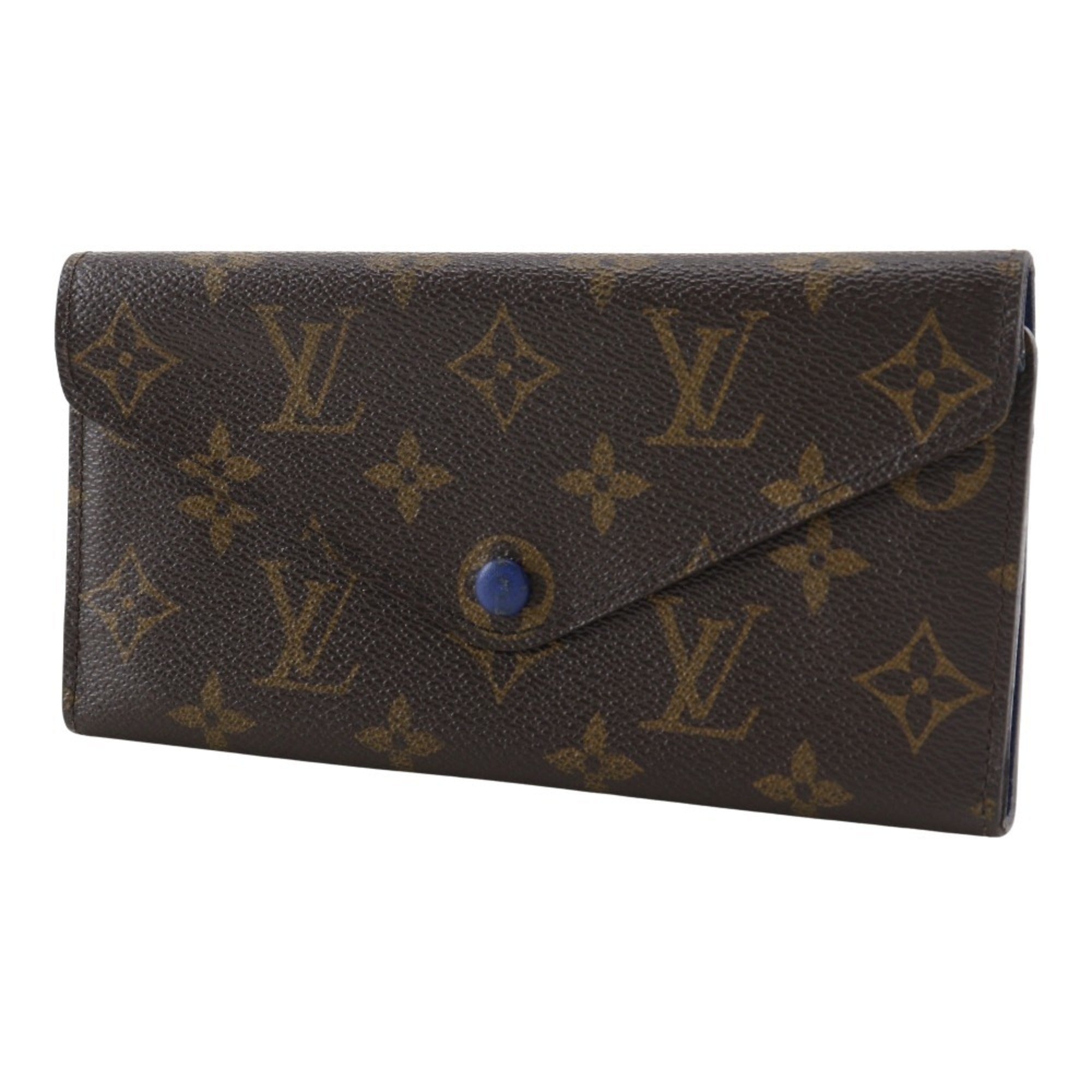Louis Vuitton Monogram Brown Monogram Long Wallet (Bi-Fold) (Pre-Owned)