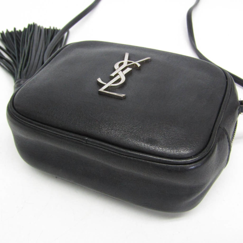 Classic Monogram Blogger Crossbody Bag Leather Small