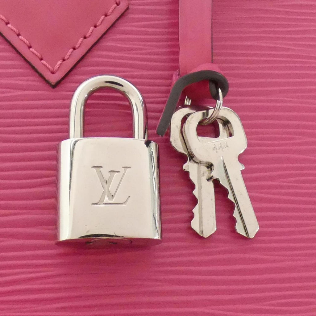 Louis Vuitton Fuchsia Pink Leather Handbag (Pre-Owned)