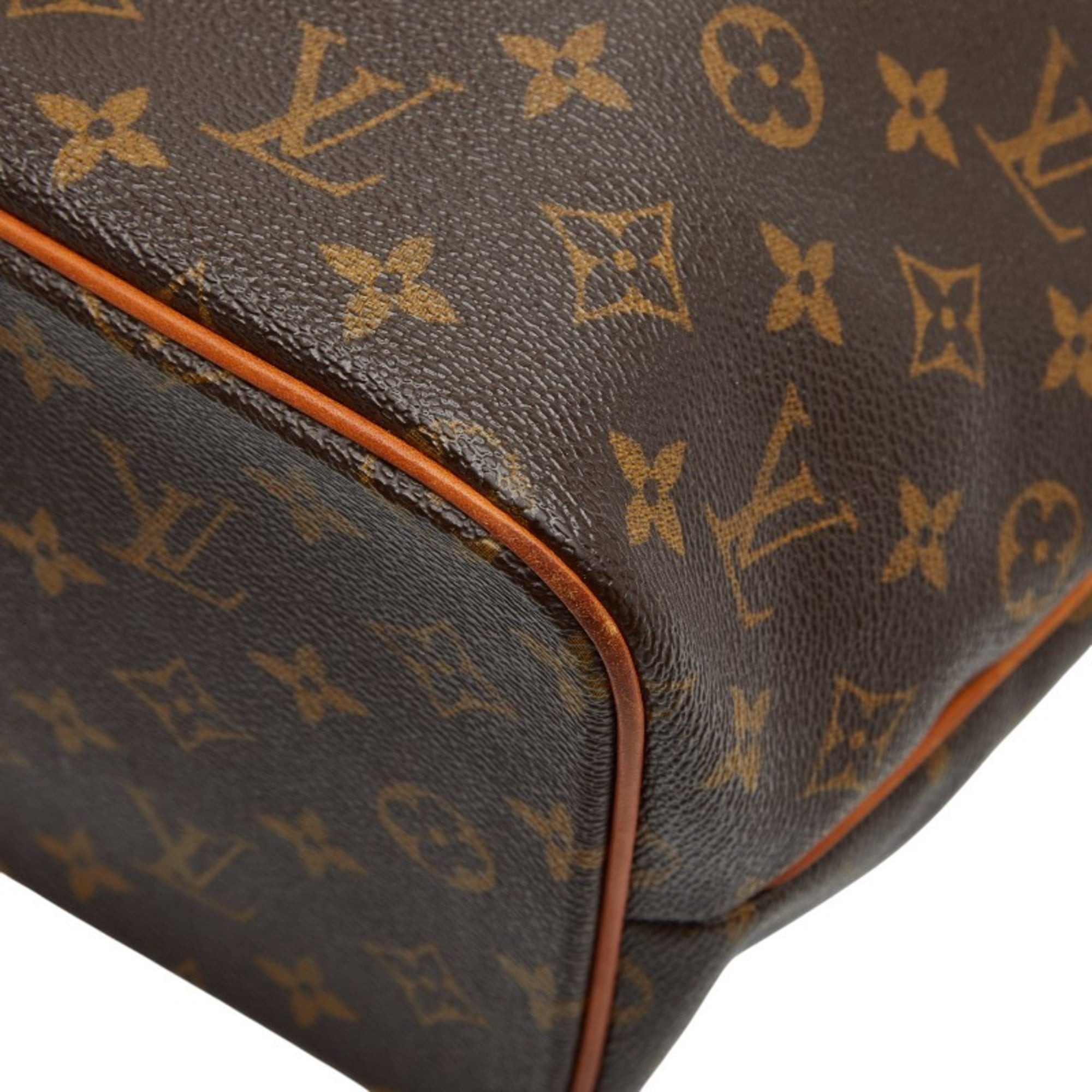 Louis Vuitton Brown Pvc Leather Handbag Shoulder Bag (Pre-Owned)