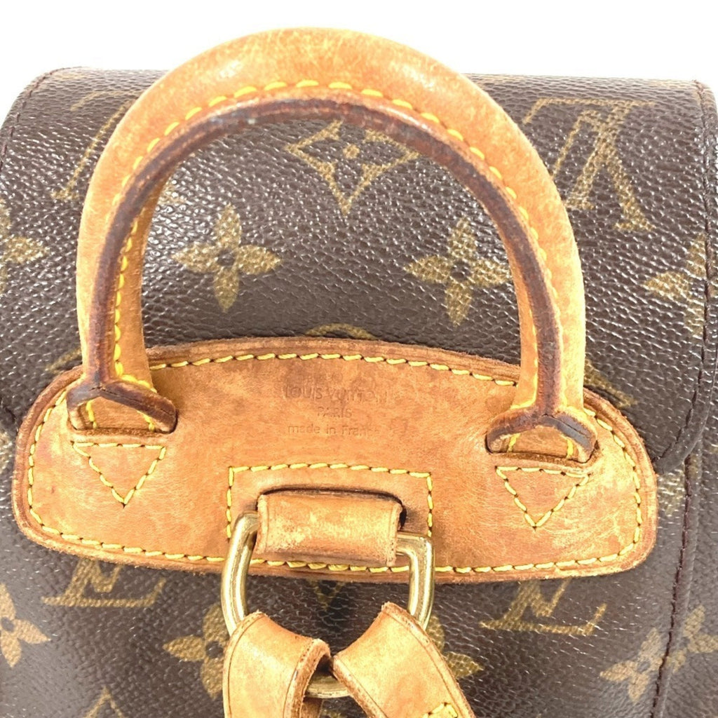 Louis Vuitton Brown Galle Monogram Monogram Backpack (Pre-Owned)