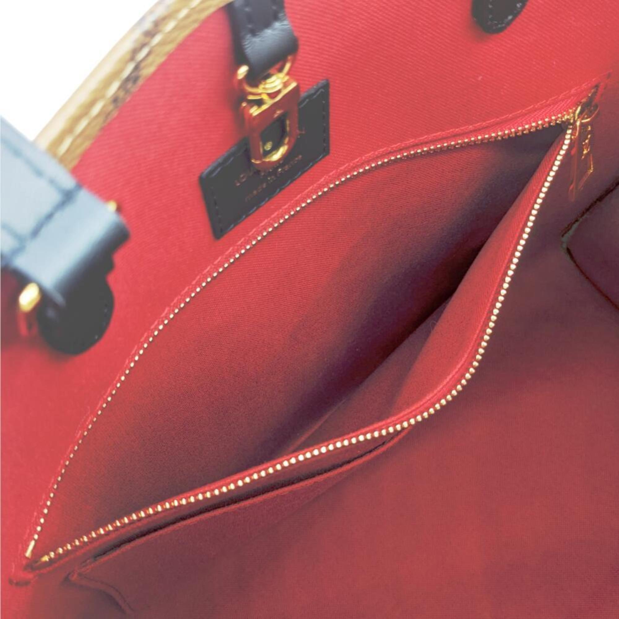 Louis Vuitton Brown Monogram Monogram Reverse Monogram Reverse Monogram Handbag Shoulder Bag Tote Bag (Pre-Owned)