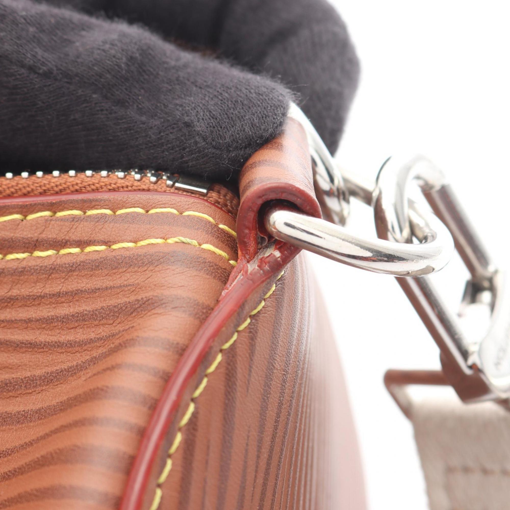Louis Vuitton Brown Epi Leather Handbag (Pre-Owned)