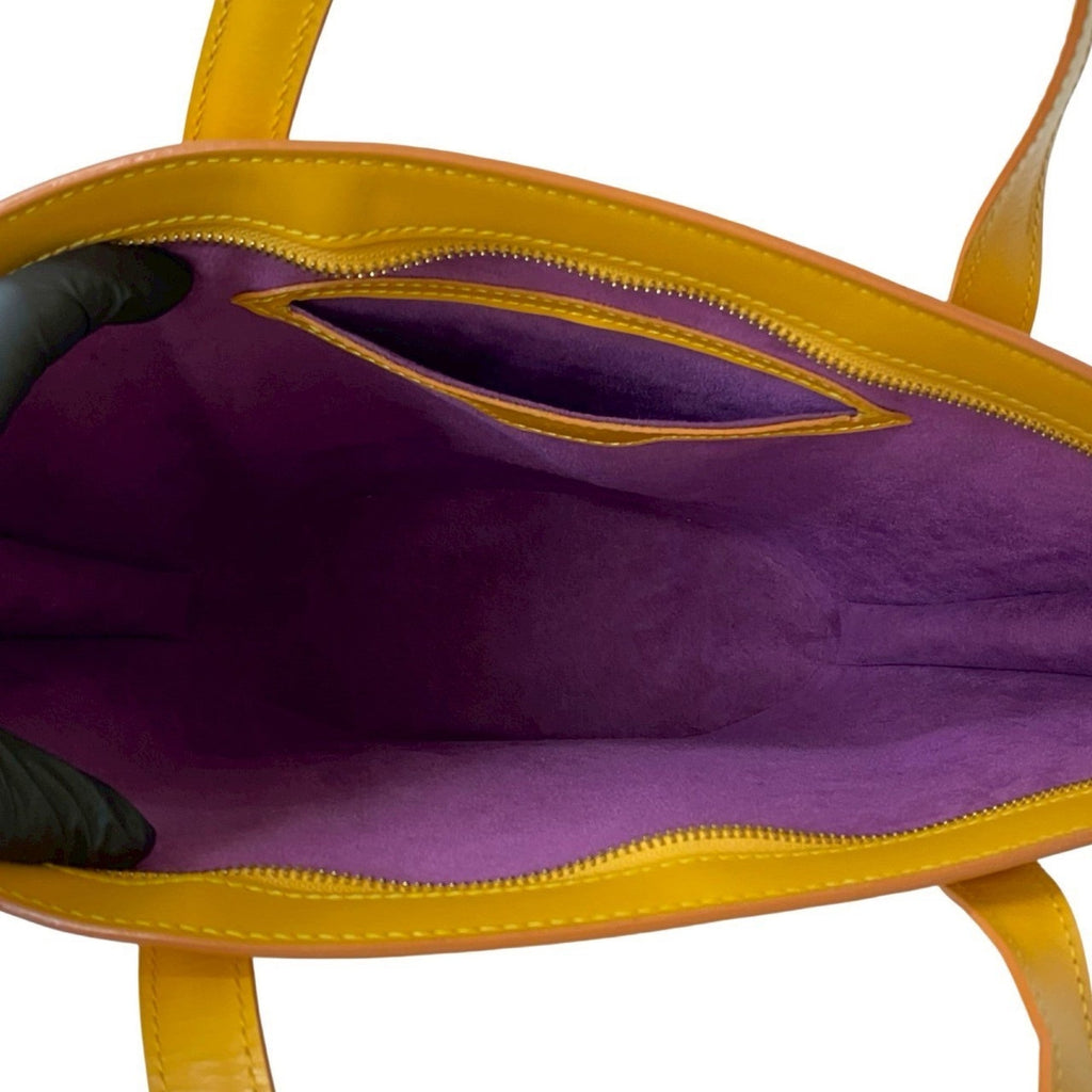 Louis Vuitton Yellow Epi Leather Handbag (Pre-Owned)