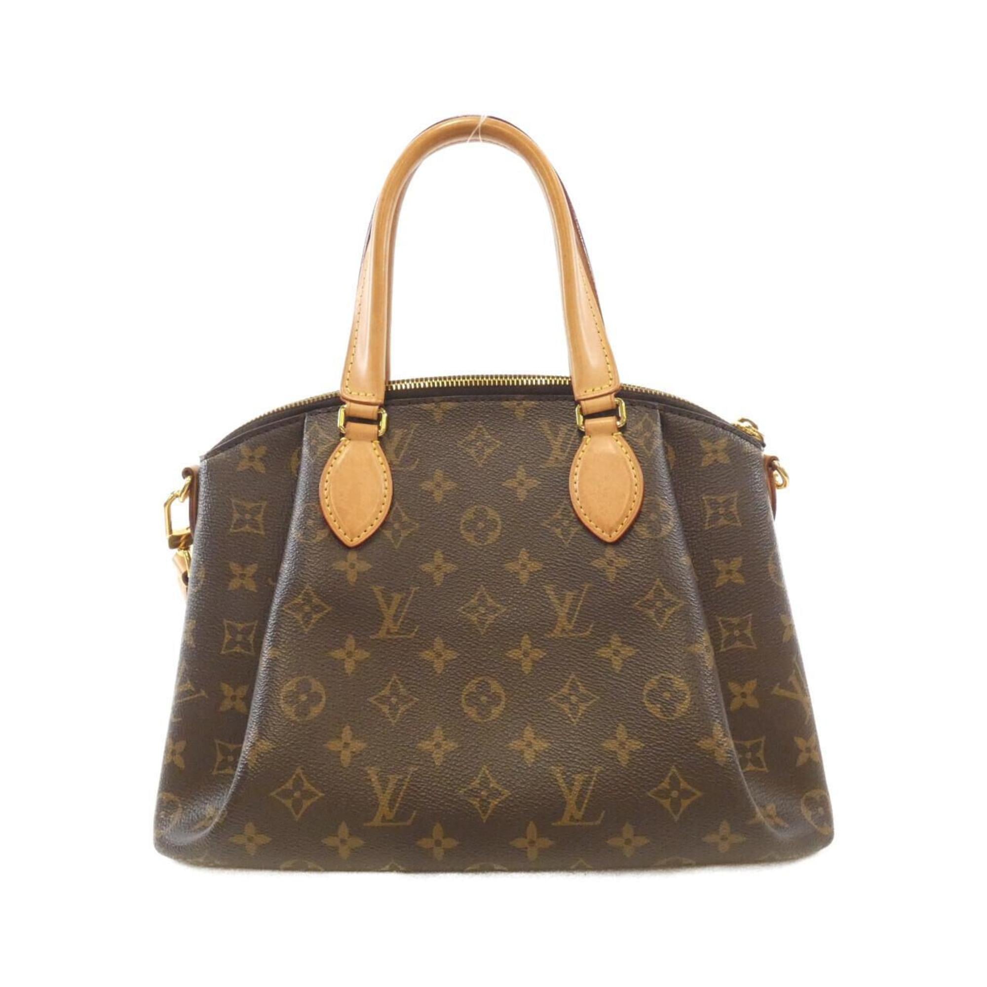 Louis Vuitton Marron Coated Canvas Handbag (Pre-Owned)