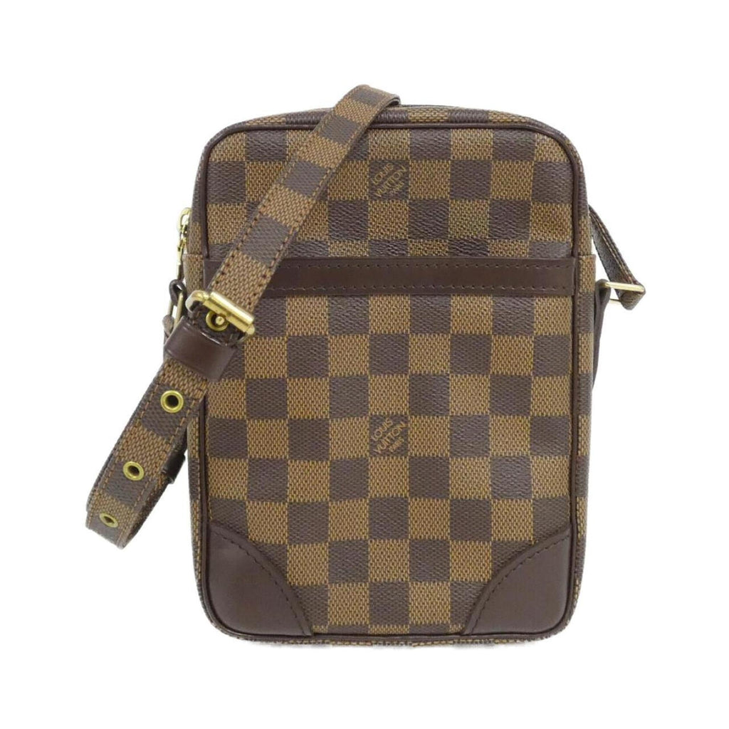 Louis Vuitton Brown Coated Canvas Shoulder Bag (Pre-Owned)