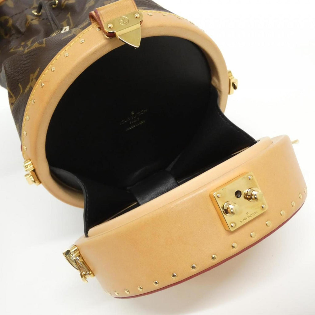 Louis Vuitton Marron Coated Canvas Handbag (Pre-Owned)