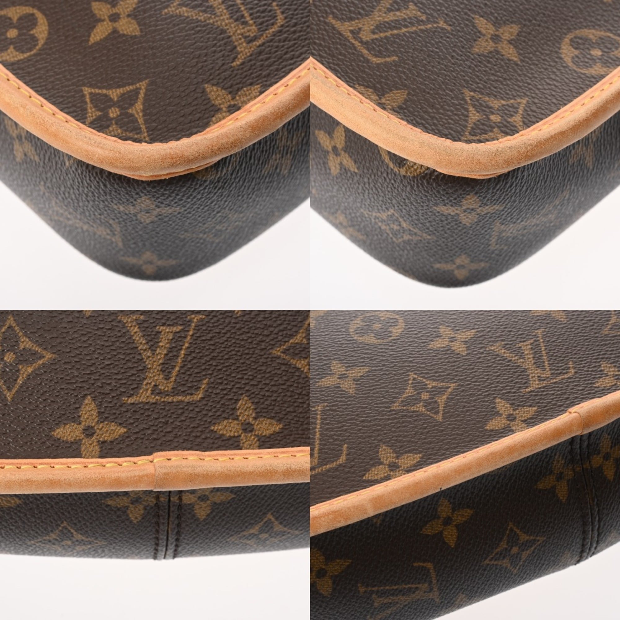 Louis Vuitton Brown Monogram Shoulder Bag (Pre-Owned)
