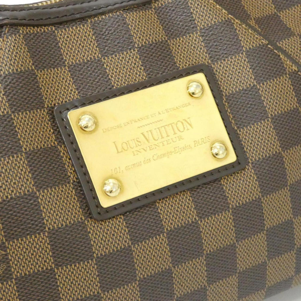Louis Vuitton Ebene Coated Canvas Shoulder Bag (Pre-Owned)