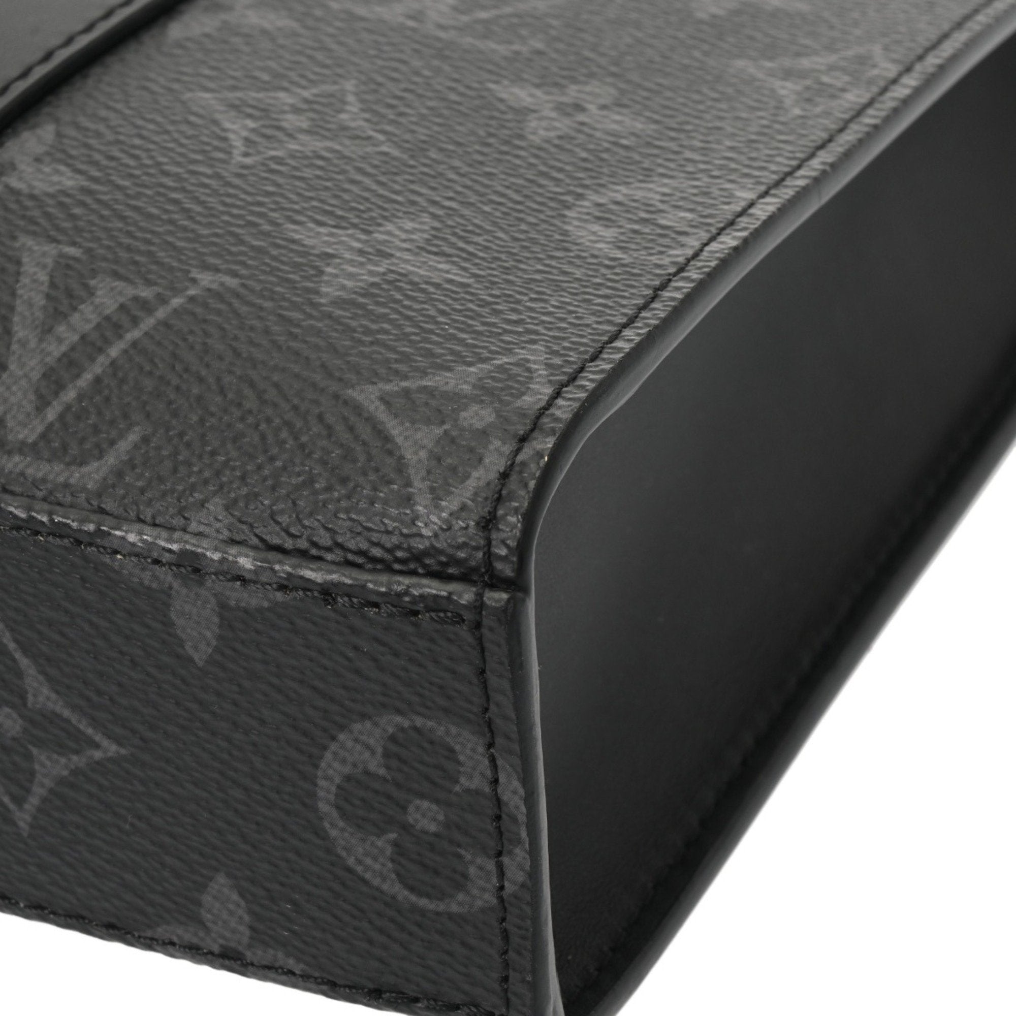 Louis Vuitton Black Gray Monogram Eclipse Canvas Handbag (Pre-Owned)