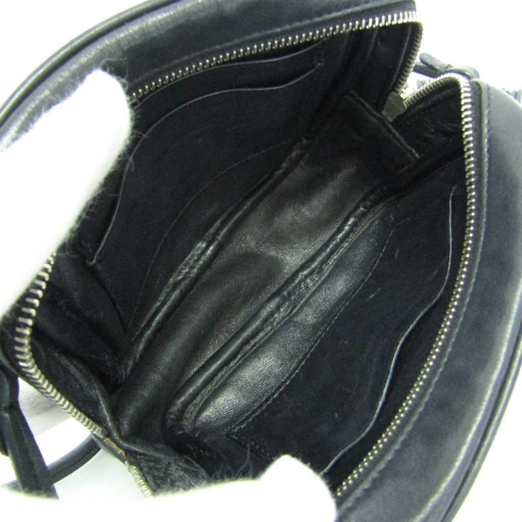 Classic Monogram Blogger Crossbody Bag Leather Small