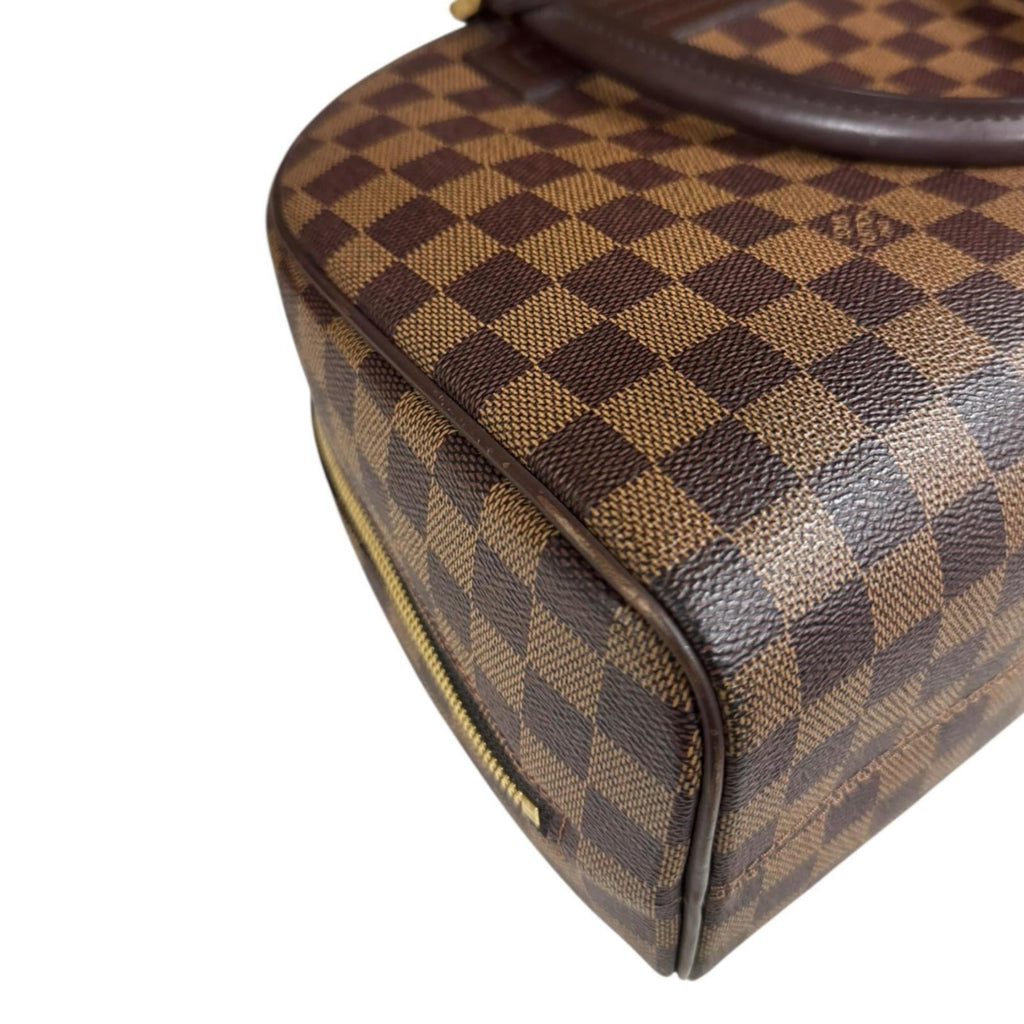 Louis Vuitton Brown Damier Canvas Handbag (Pre-Owned)