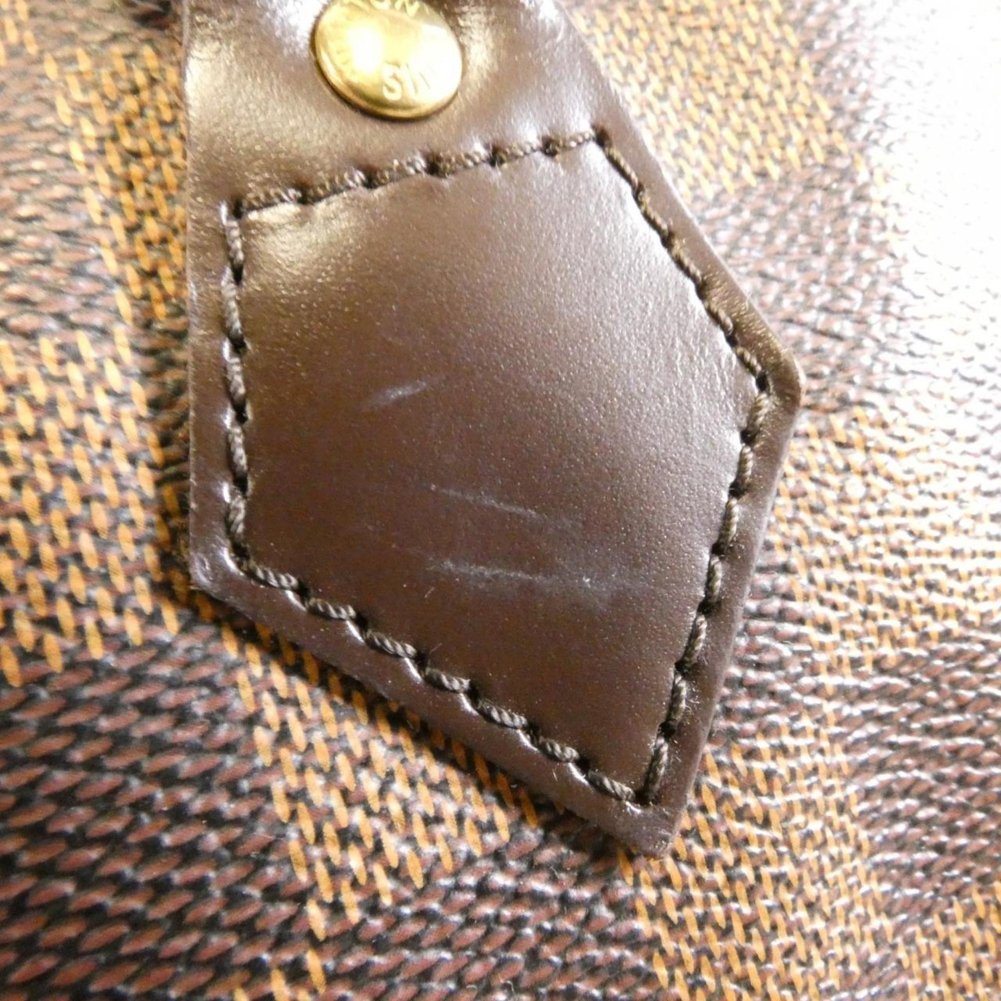 Louis Vuitton Ebene Coated Canvas Boston Bag (Pre-Owned)