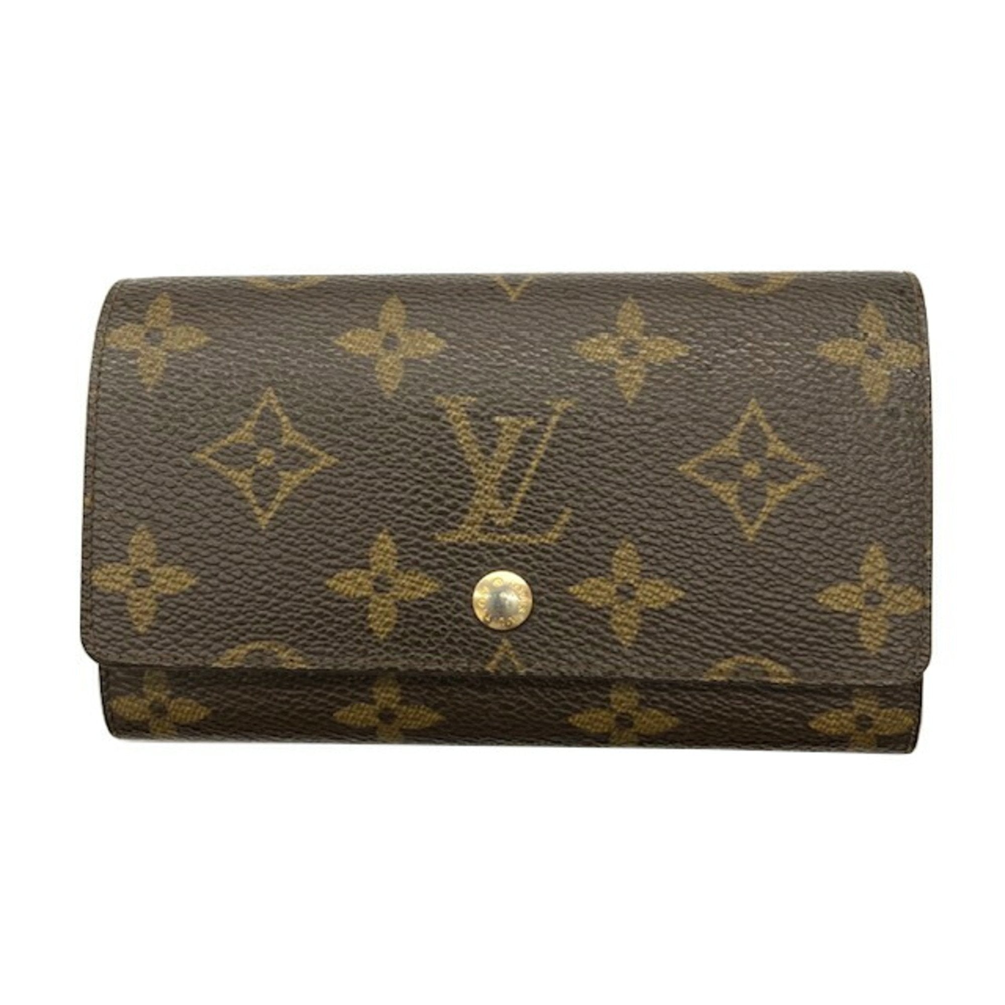 Louis Vuitton Monogram Monogram Middle Wallet (Bi-Fold) (Pre-Owned)