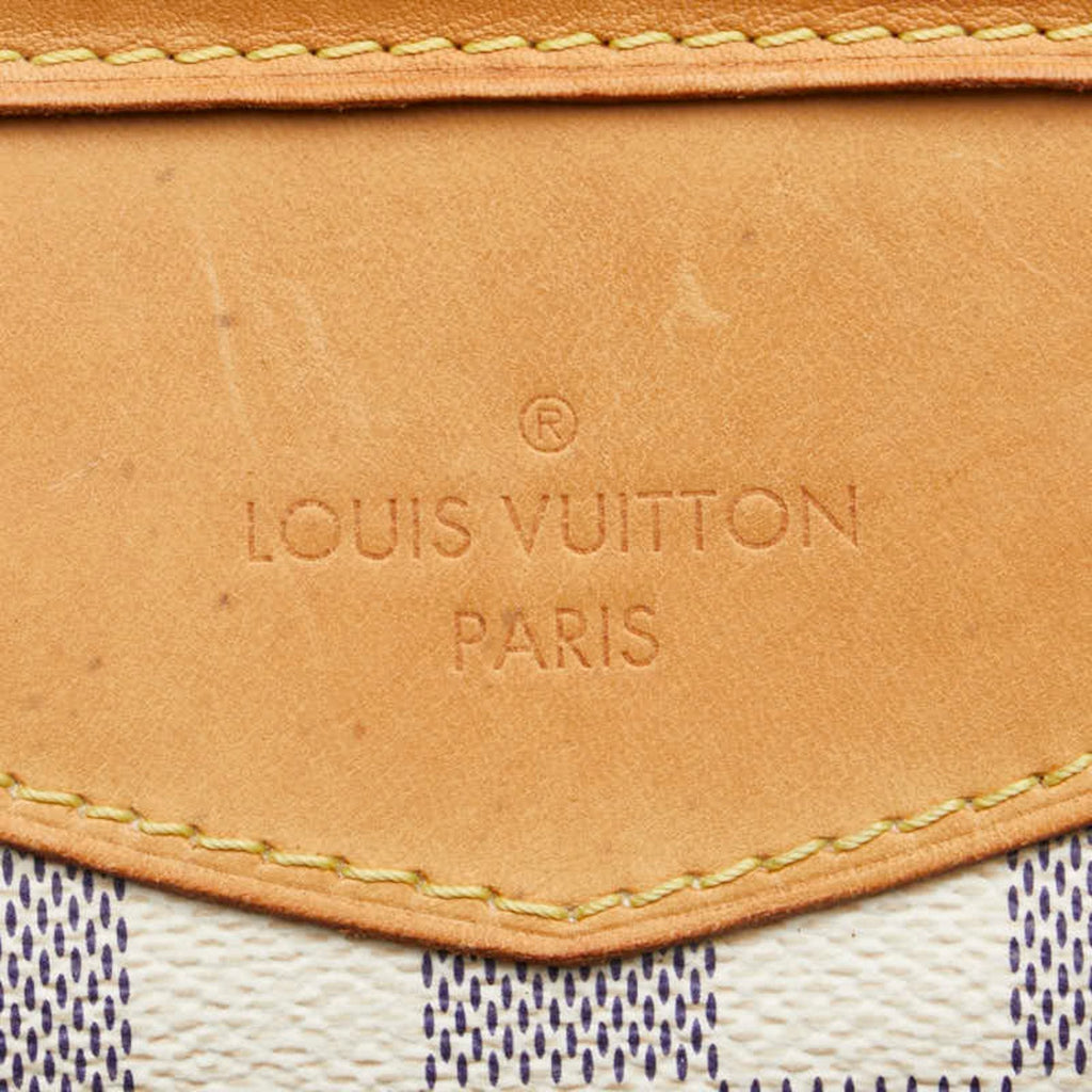Louis Vuitton White Pvc Leather Shoulder Bag (Pre-Owned)