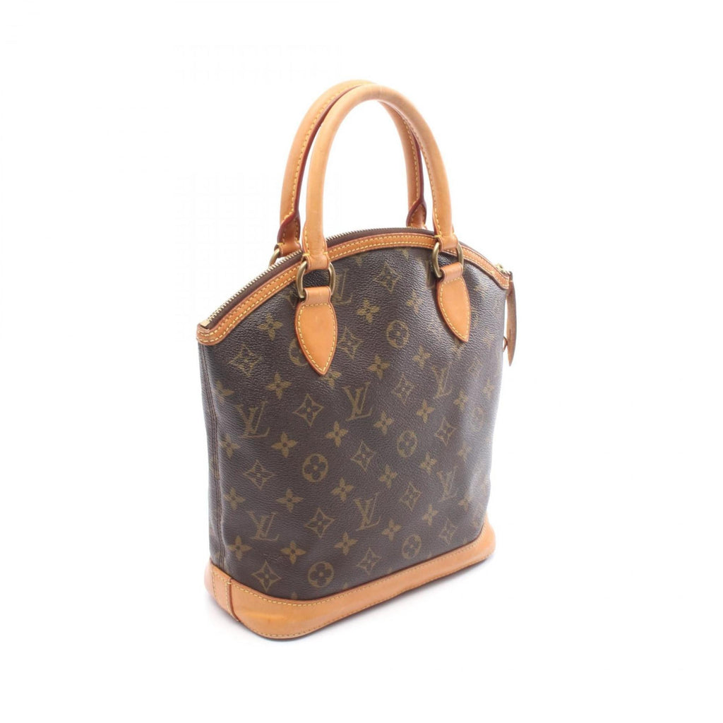Louis Vuitton Brown Monogram Coated Canvas Leather Handbag (Pre-Owned)