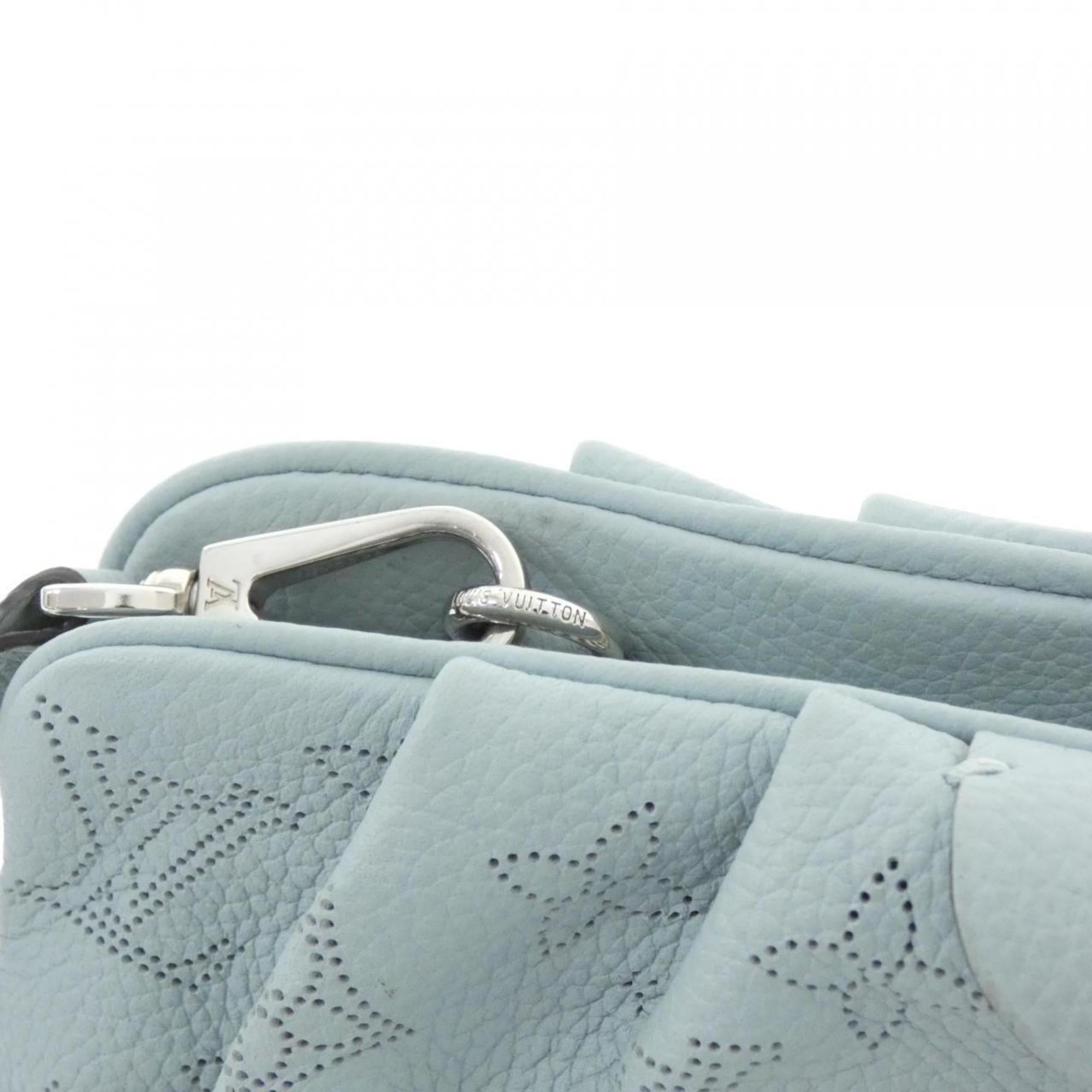 Louis Vuitton Silver Leather Shoulder Bag (Pre-Owned)