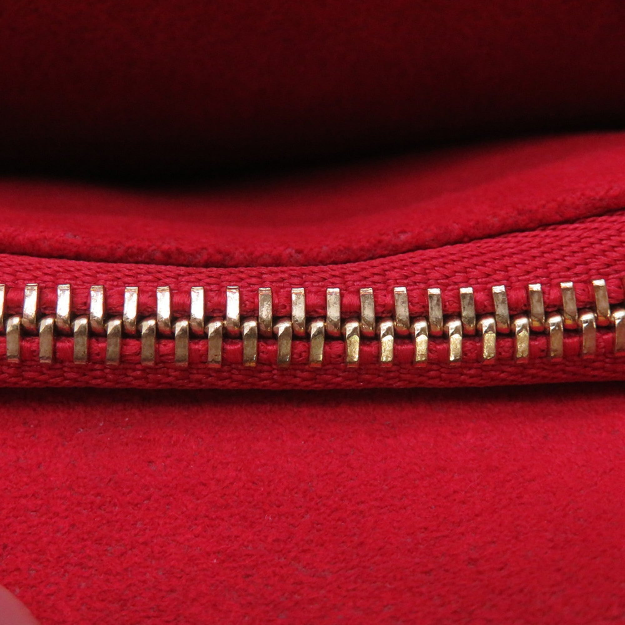 Louis Vuitton Cerise Monogram Leather Shoulder Bag (Pre-Owned)