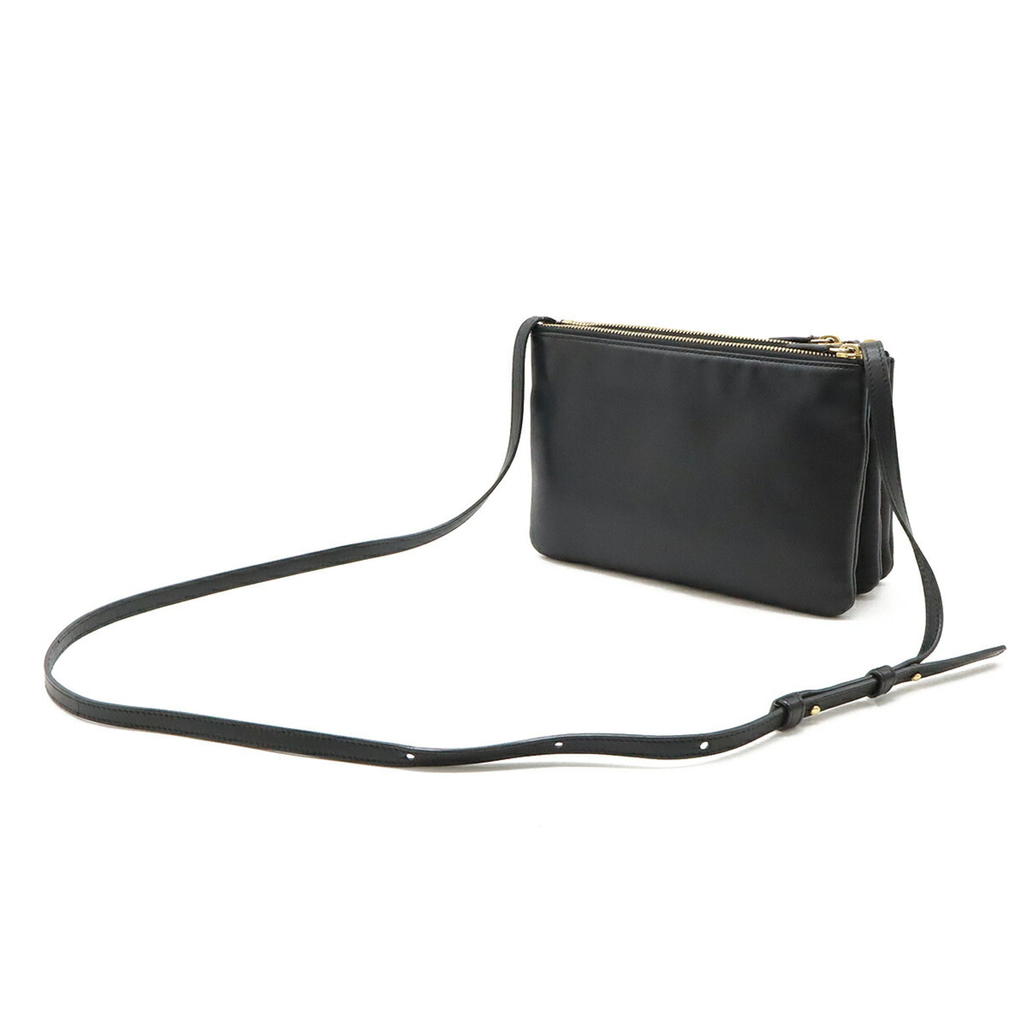 Trio Crossbody Bag Leather Small