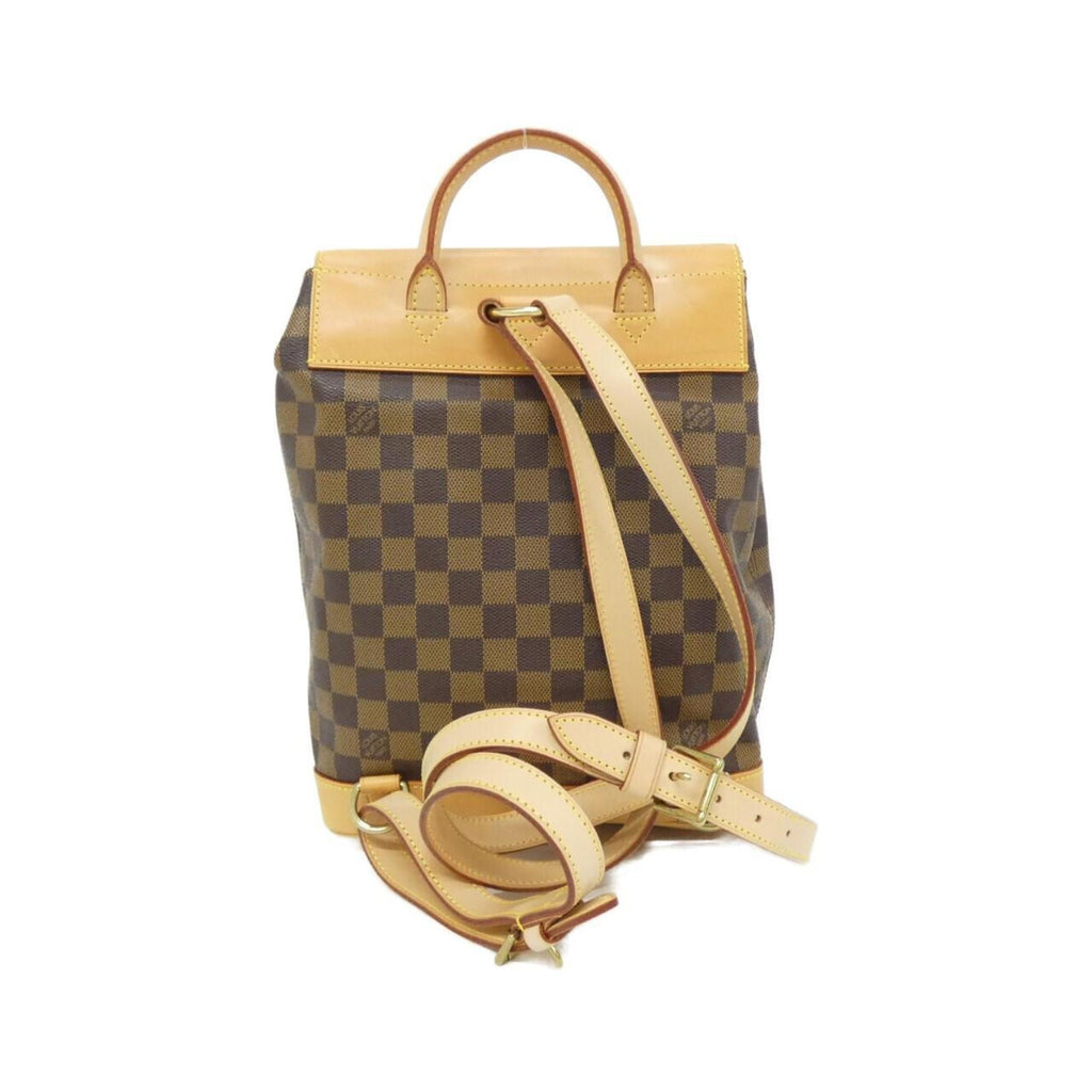 Louis Vuitton Damier Damier Canvas Ebene Damier Canvas Backpack (Pre-Owned)