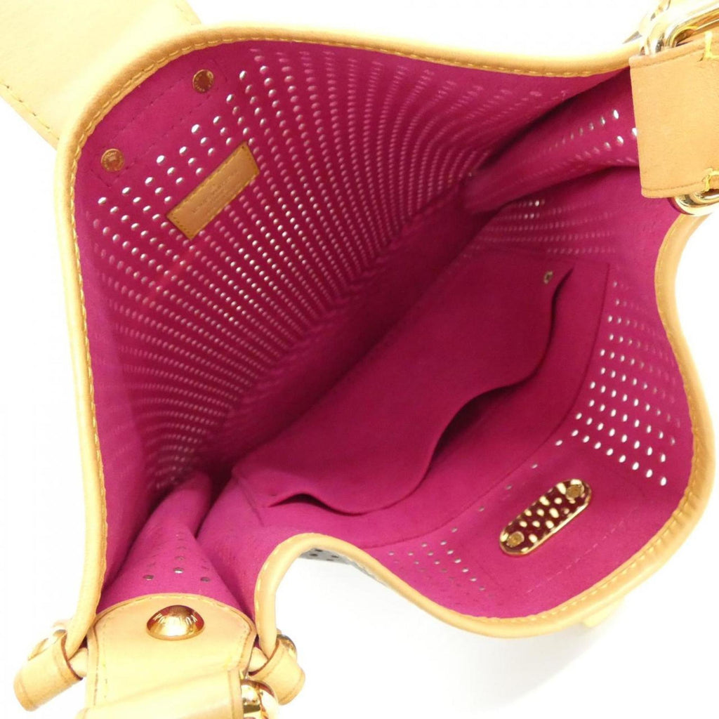 Louis Vuitton Monogram Perfo Fuchsia Marron Coated Canvas Shoulder Bag (Pre-Owned)