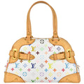 Louis Vuitton Blanc Monogram Multicolore Tote Bag (Pre-Owned)