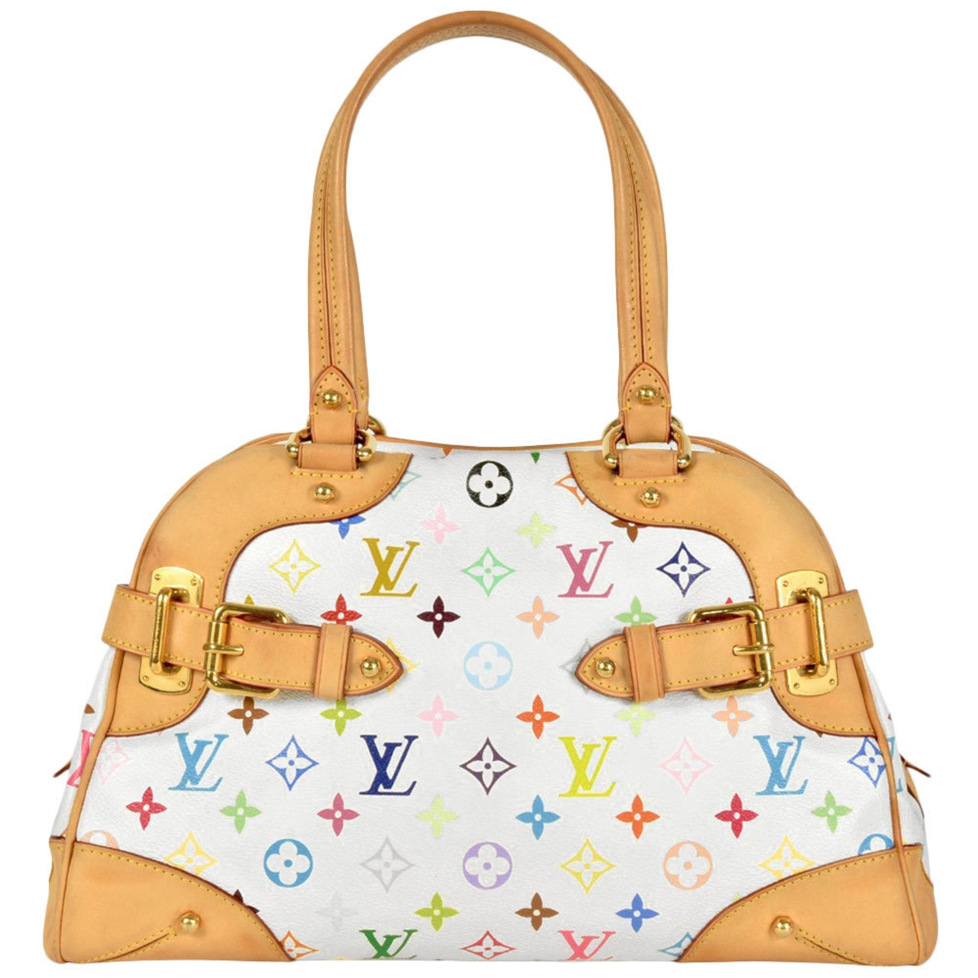 Louis Vuitton Blanc Monogram Multicolore Tote Bag (Pre-Owned)