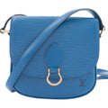 Louis Vuitton Toledo Blue Epi Leather Shoulder Bag (Pre-Owned)