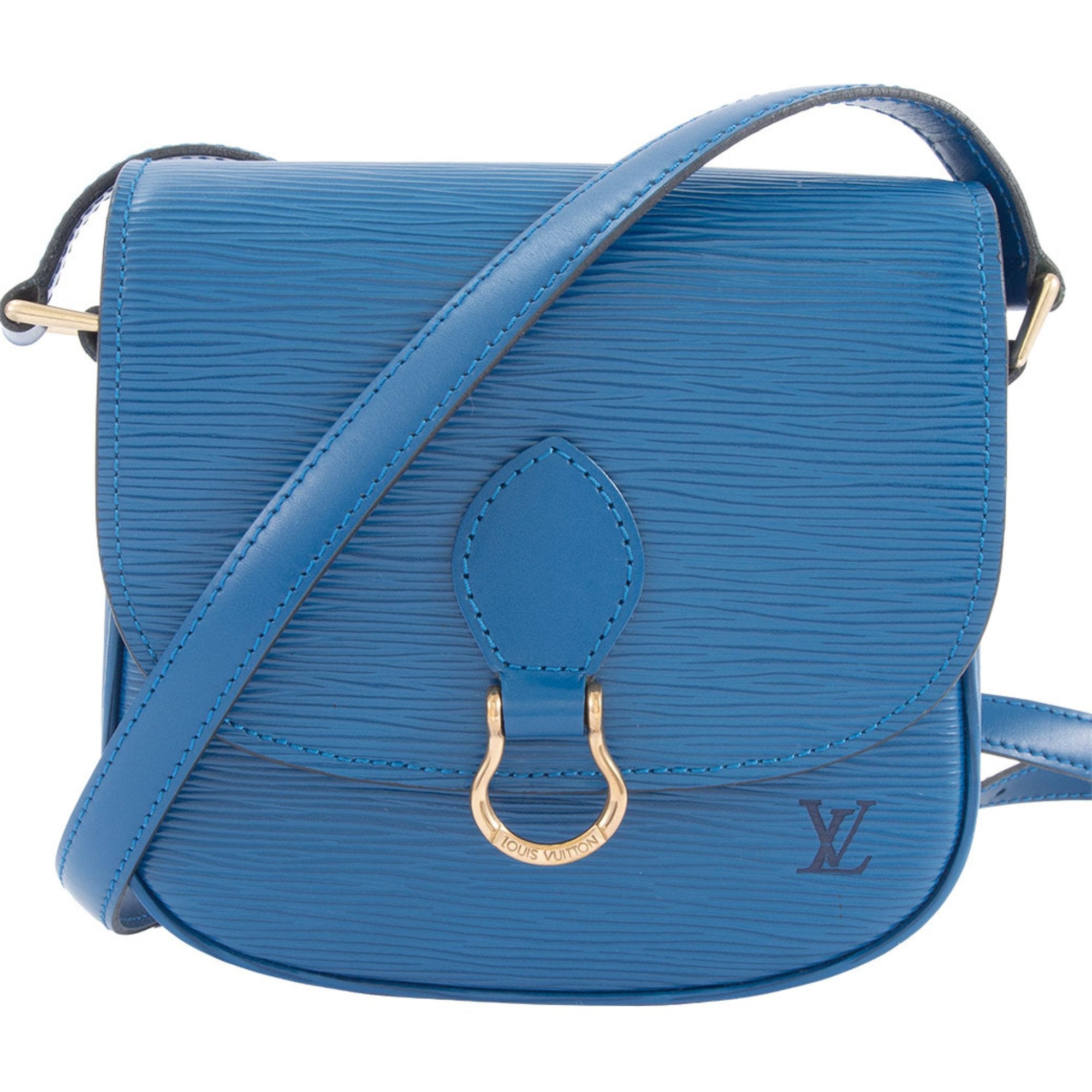 Louis Vuitton Toledo Blue Epi Leather Shoulder Bag (Pre-Owned)