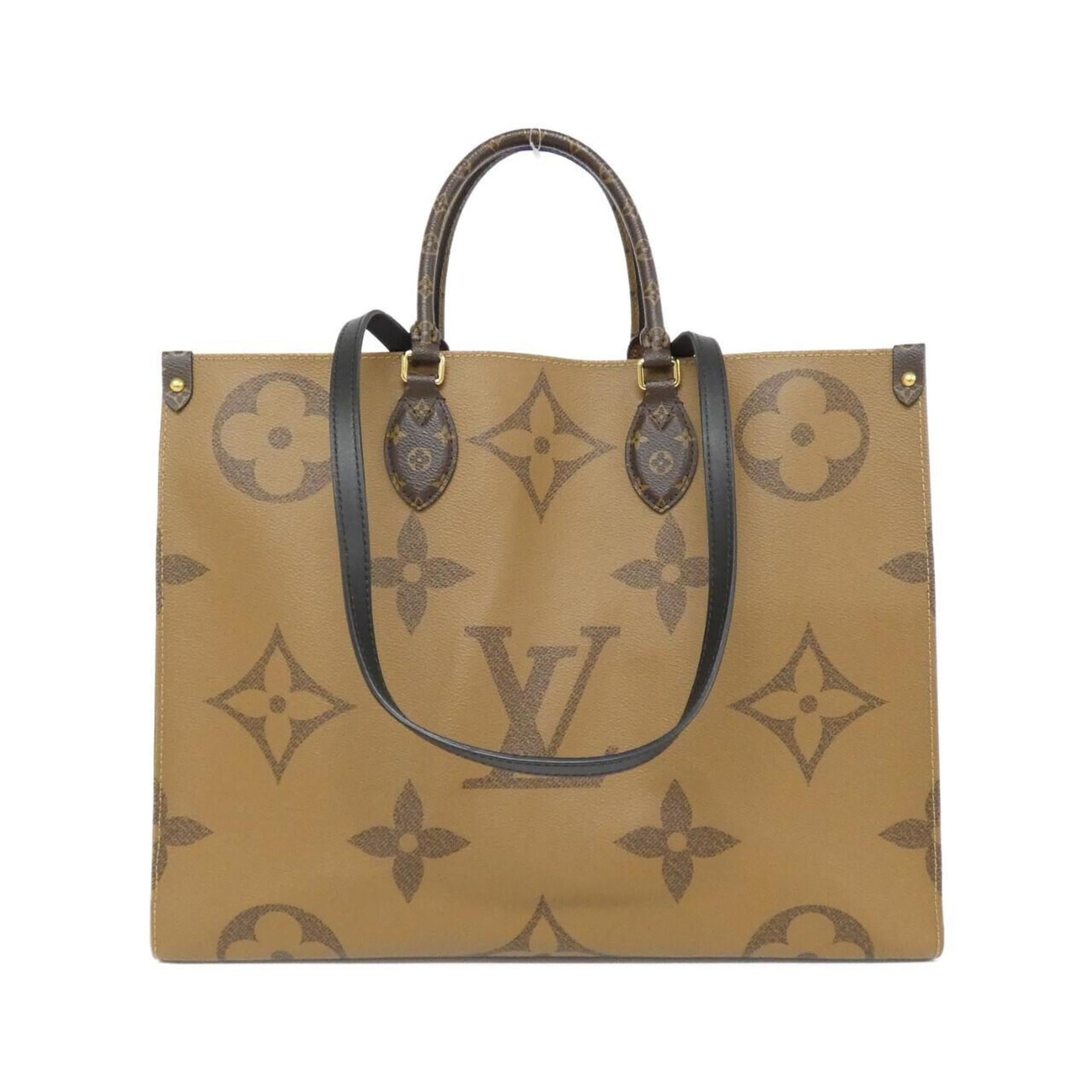 Louis Vuitton Marron Coated Canvas Handbag (Pre-Owned)