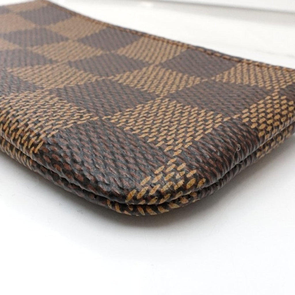 Louis Vuitton Damier Canvas Ebene Canvas Coin Purse/Coin Case (Pre-Owned)