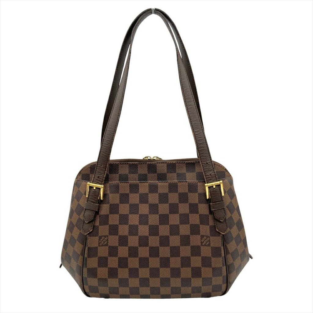 Louis Vuitton Damier Brown Damier Canvas Damier Canvas Shoulder Bag (Pre-Owned)