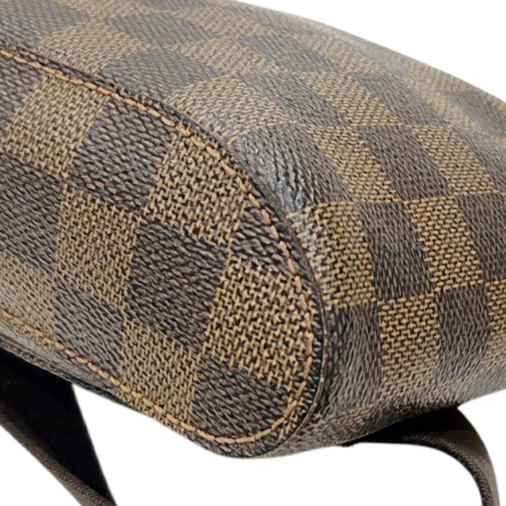 Louis Vuitton Brown Damier Canvas Shoulder Bag Sling Bag (Pre-Owned)