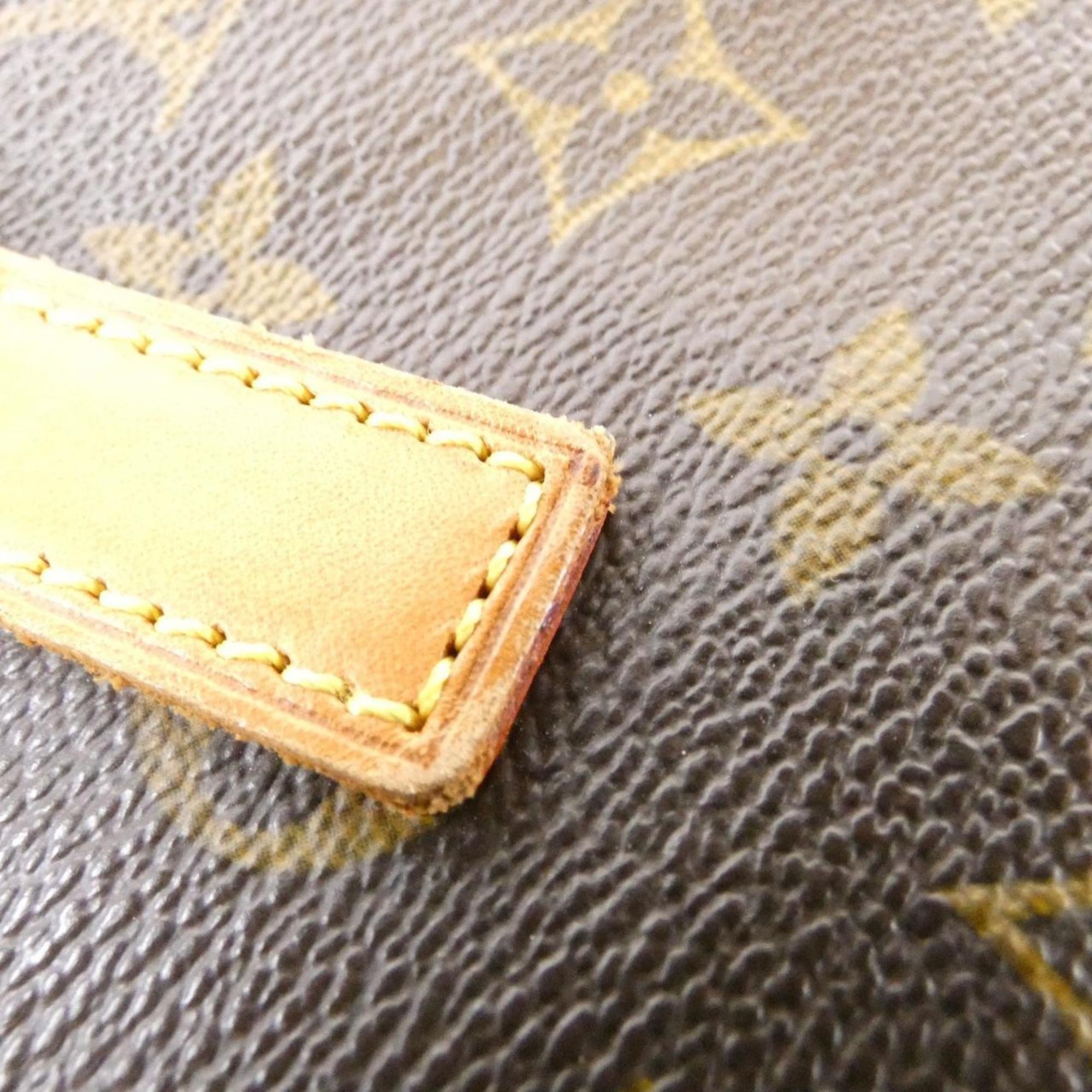 Louis Vuitton Marron Coated Canvas Handbag (Pre-Owned)