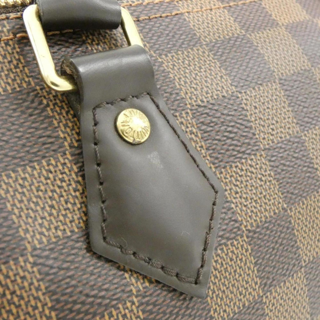 Louis Vuitton Ebene Coated Canvas Boston Bag (Pre-Owned)