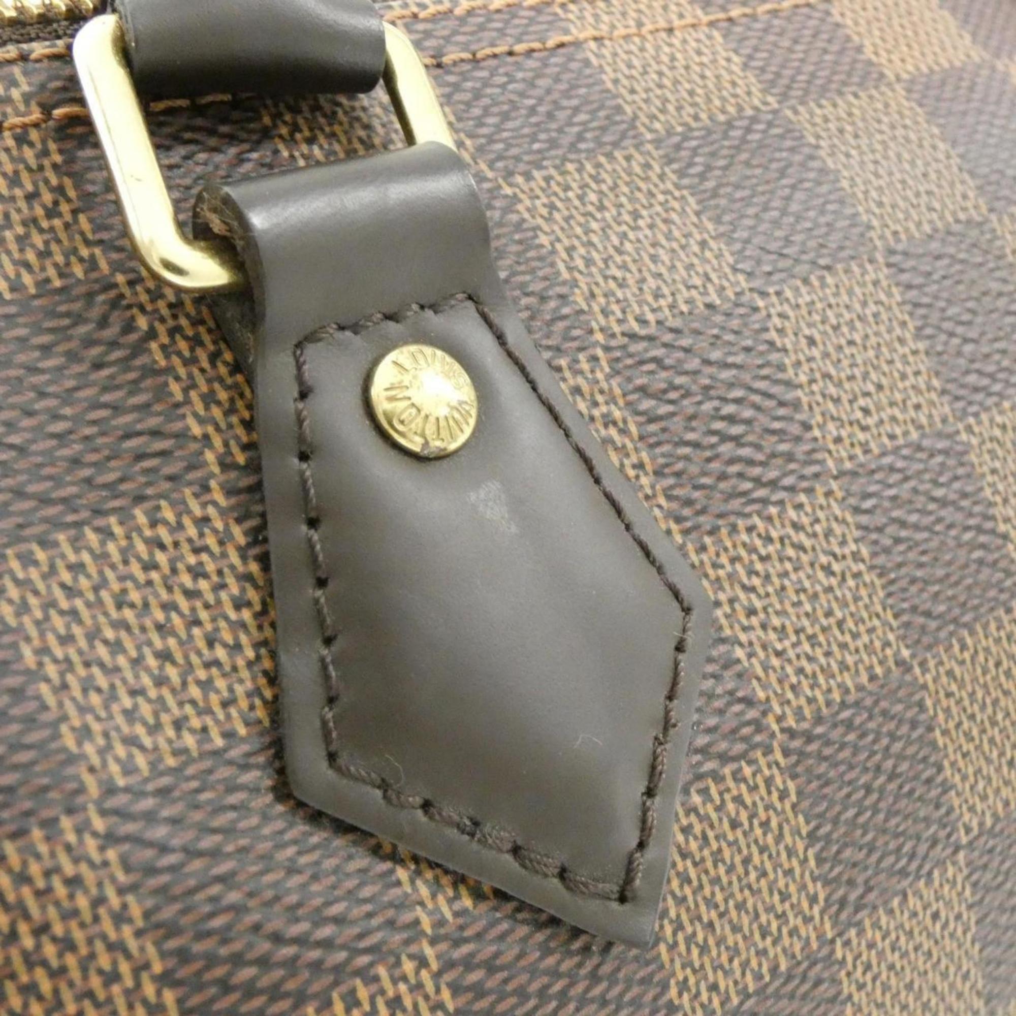 Louis Vuitton Ebene Coated Canvas Boston Bag (Pre-Owned)