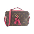 Louis Vuitton Monogram Freesia Marron Coated Canvas Shoulder Bag (Pre-Owned)
