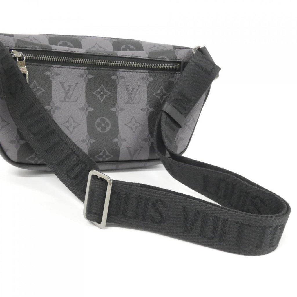 Louis Vuitton Black Coated Canvas Shoulder Bag (Pre-Owned)
