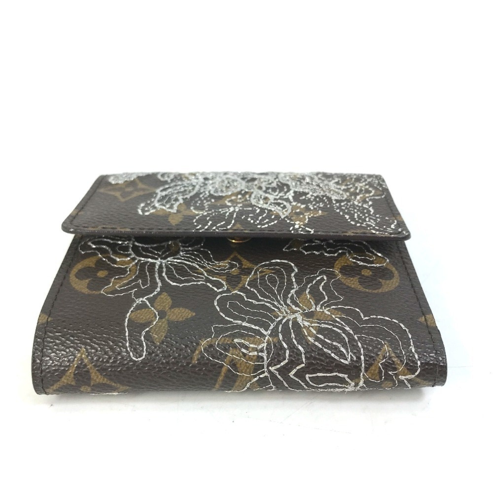 Louis Vuitton Monogram Brown Monogram Monogram Bill Wallet (Tri-Fold) (Pre-Owned)