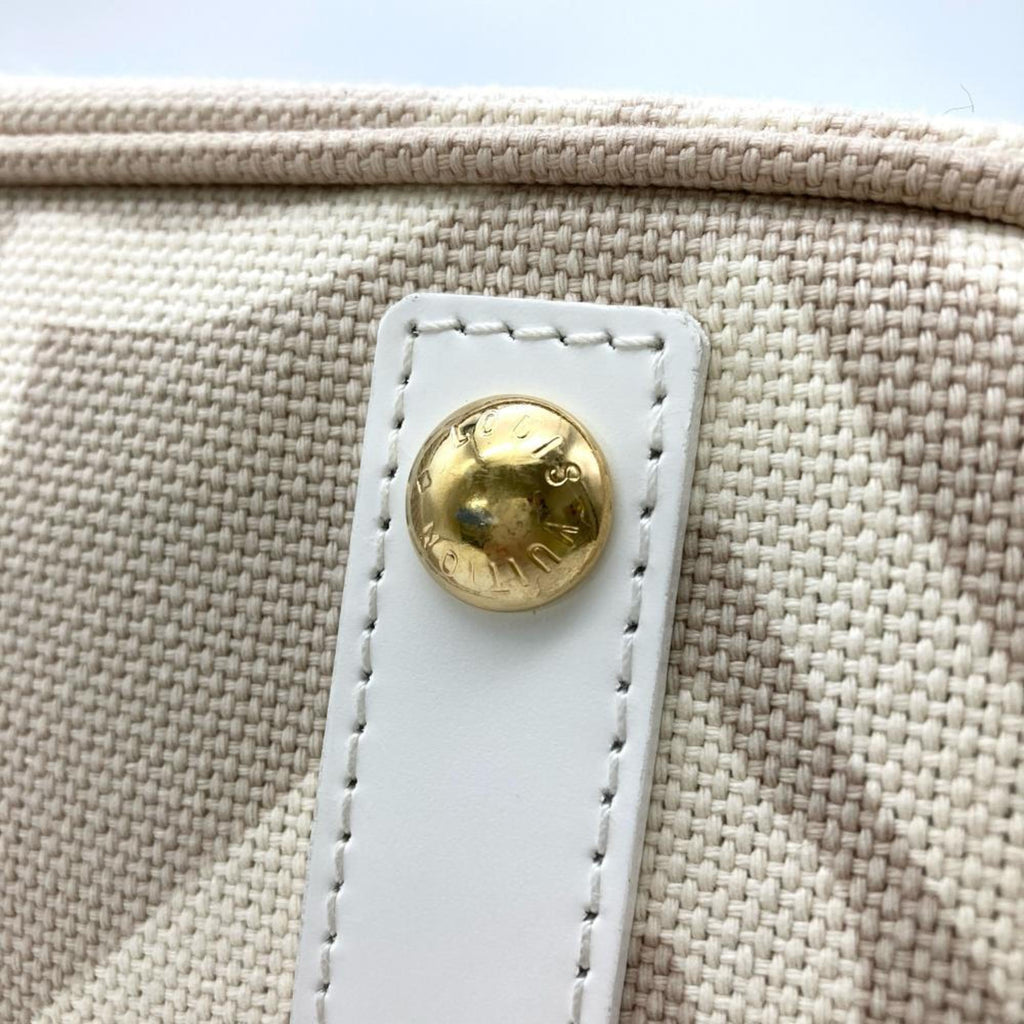 Louis Vuitton Sable Canvas Tote Bag (Pre-Owned)