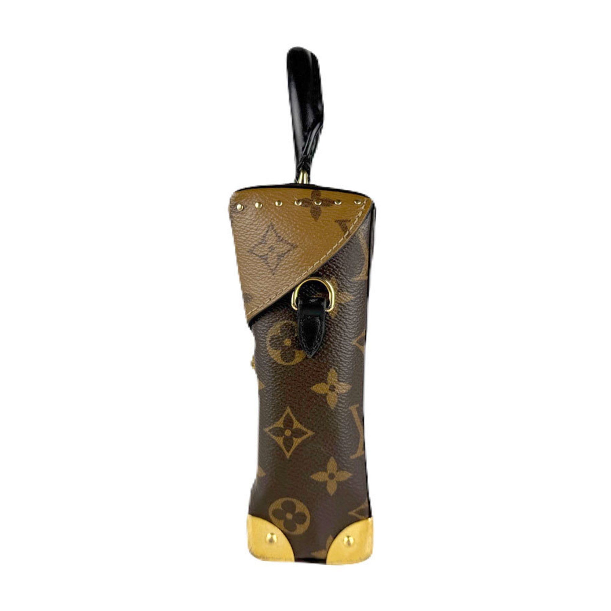 Louis Vuitton Brown Monogram Reverse Shoulder Bag (Pre-Owned)