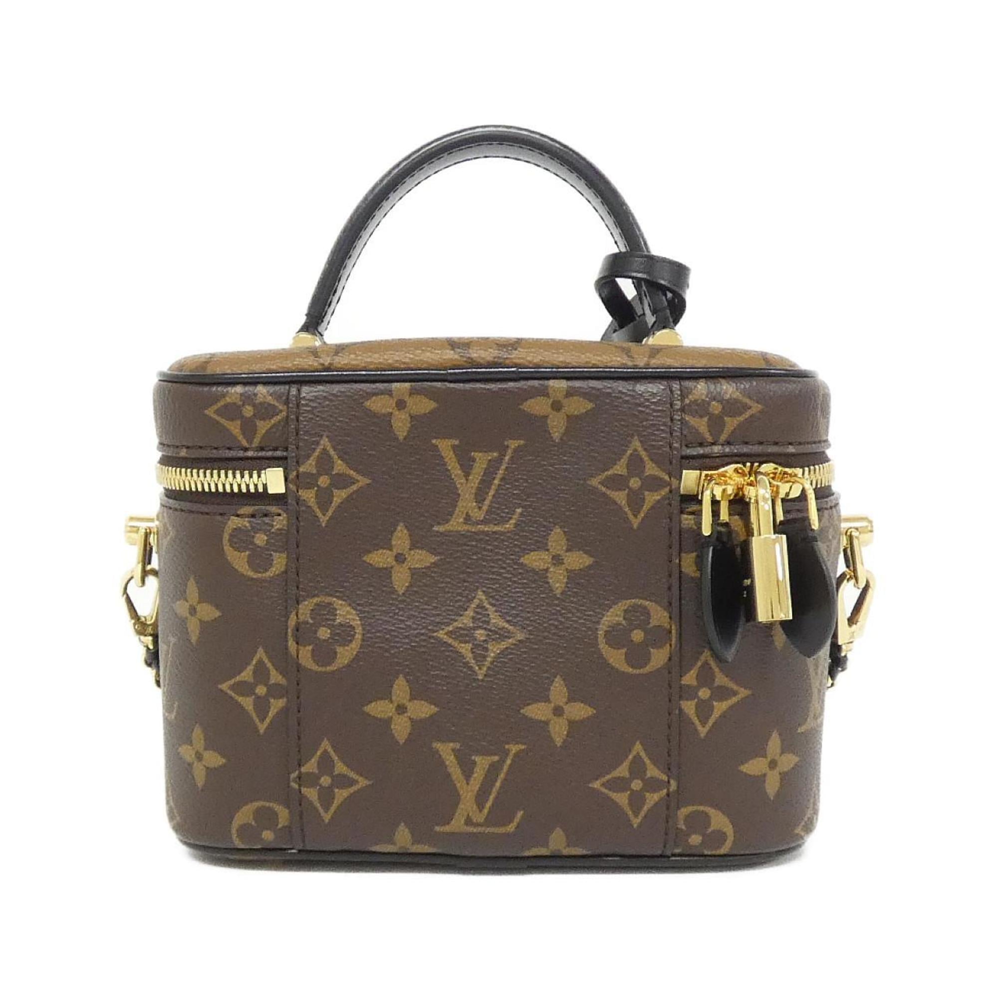 Louis Vuitton Marron Coated Canvas Handbag (Pre-Owned)