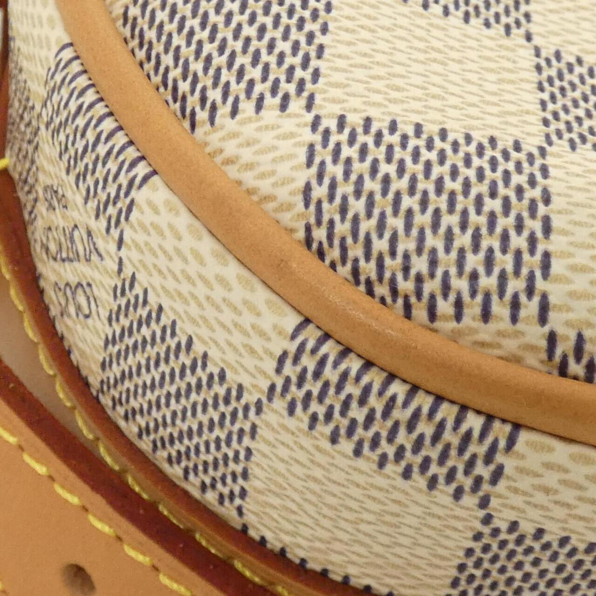 Louis Vuitton Azur Coated Canvas Shoulder Bag (Pre-Owned)