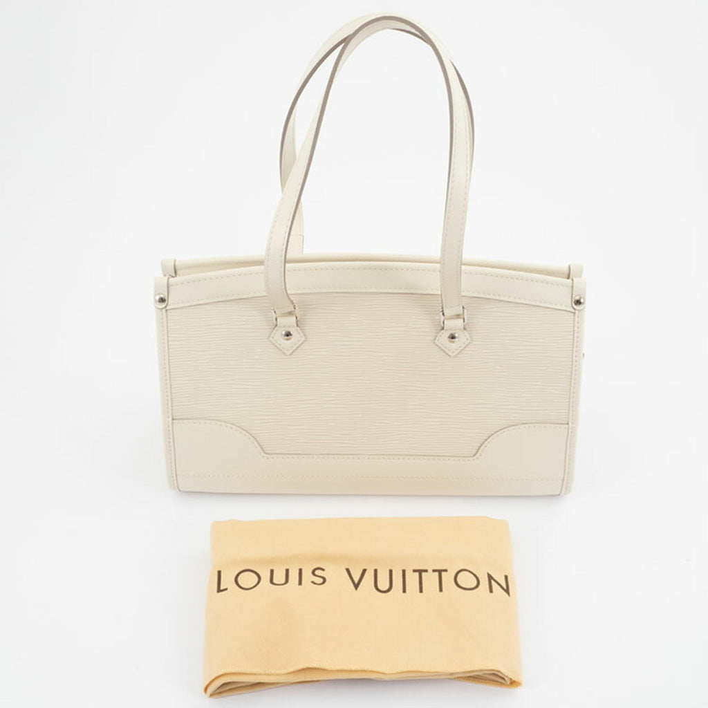 Louis Vuitton Lv Off White Epi Leather Handbag (Pre-Owned)