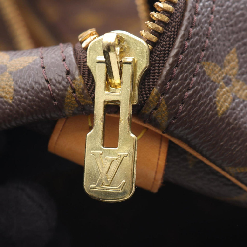 Louis Vuitton Brown Coated Canvas Pvc Monogram Leather Boston Bag (Pre-Owned)