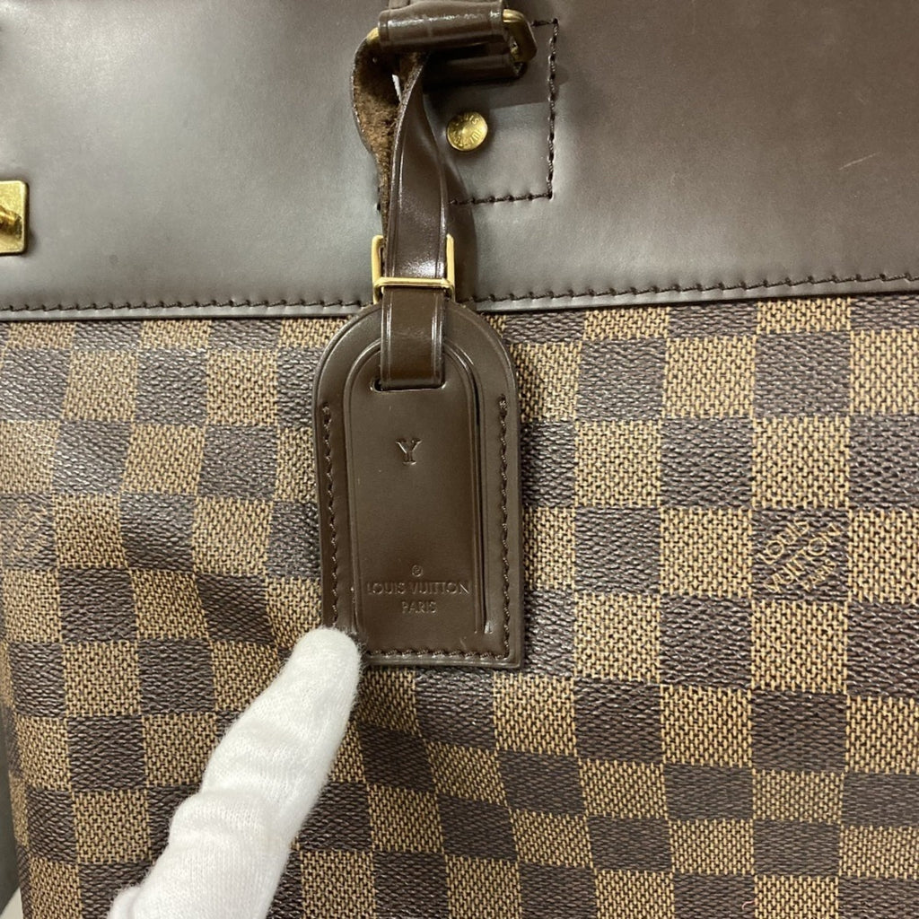 Louis Vuitton Damier Brown Damier Canvas Handbag (Pre-Owned)