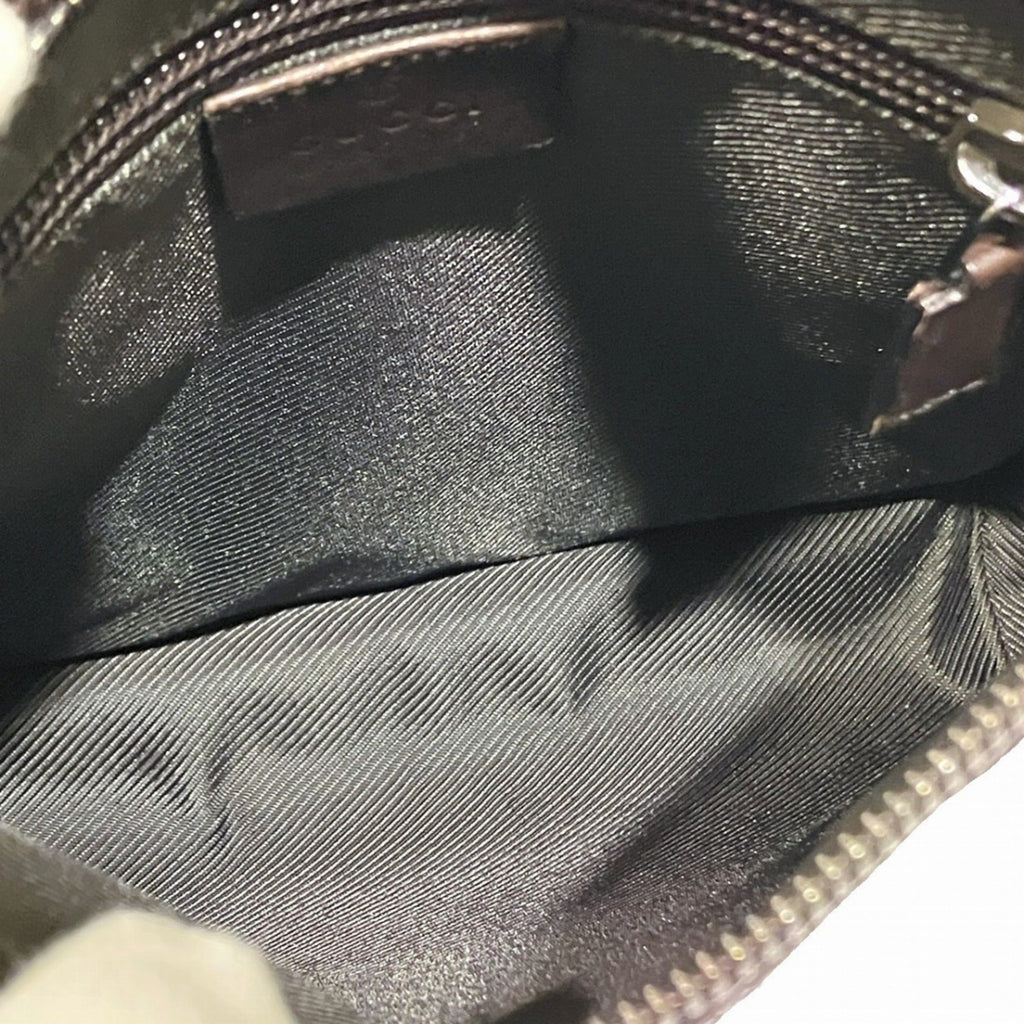 Flat Messenger Bag GG Coated Canvas Small