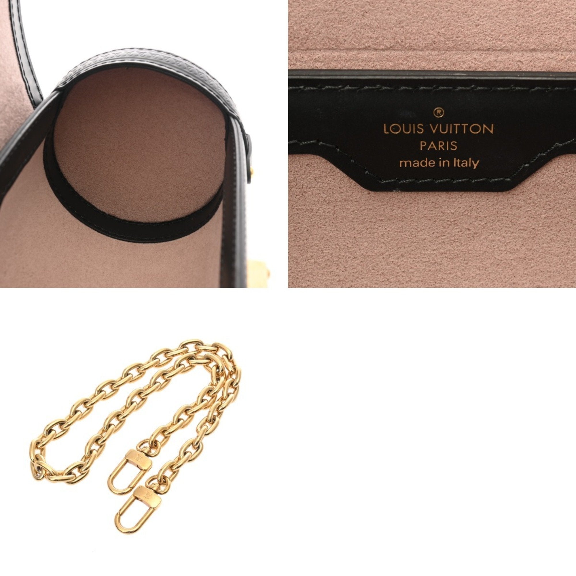 Louis Vuitton Noir Epi Leather Shoulder Bag (Pre-Owned)